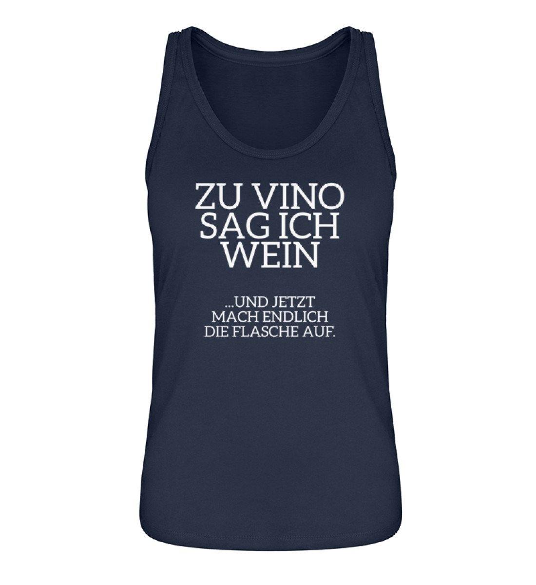 Zu Vino Sag Ich Wein - Flasche auf  - Damen Premium Organic Tanktop ST/ST