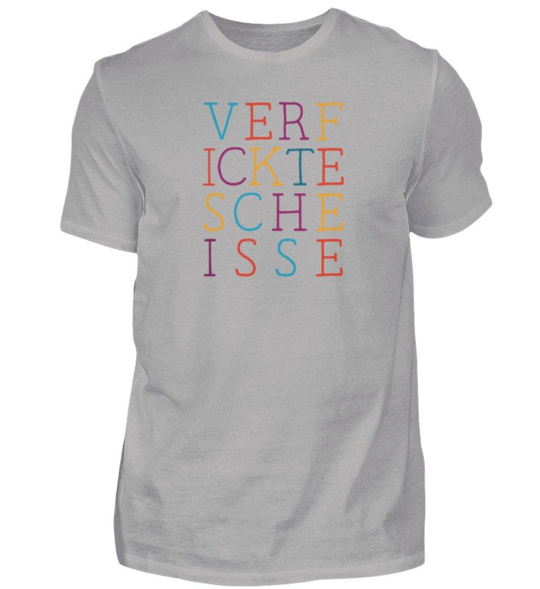 verf ickte sche isse  Words on Shirts PR  - Herren Premiumshirt - Words on Shirts Sag es mit dem Mittelfinger Shirts Hoodies Sweatshirt Taschen Gymsack Spruch Sprüche Statement