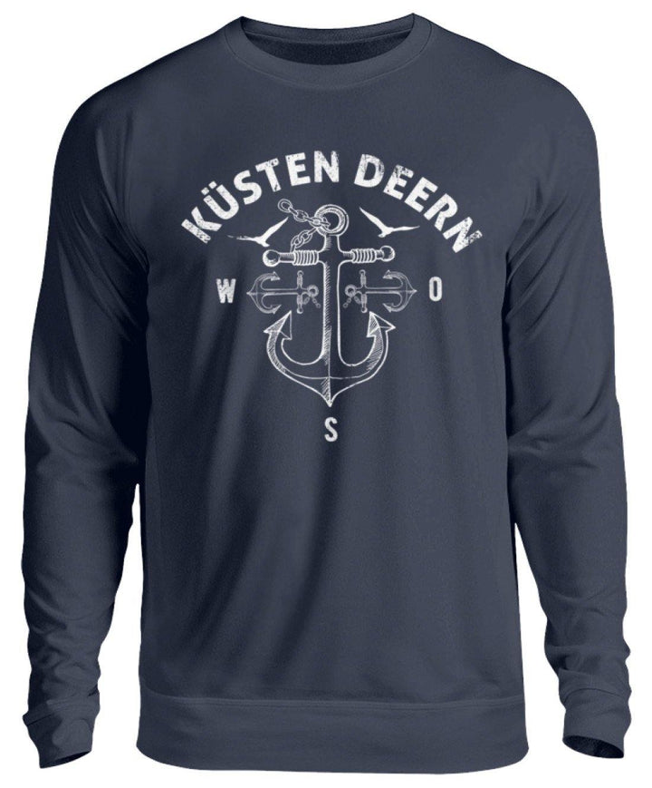 Küsten Deern 2 - Norddeutsch   - Unisex Pullover - Words on Shirts Sag es mit dem Mittelfinger Shirts Hoodies Sweatshirt Taschen Gymsack Spruch Sprüche Statement