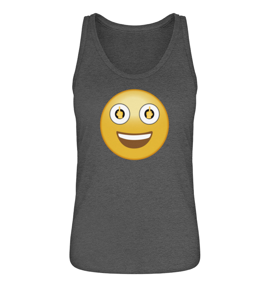 Smiley - Mittelfinger   - Damen Premium Organic Tanktop ST/ST