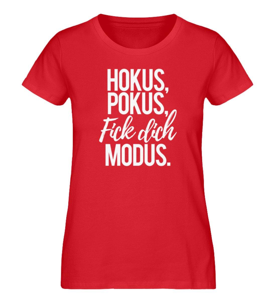 Hokus Pokus Modus F!ck Dich Modus - Damen Premium Organic Shirt