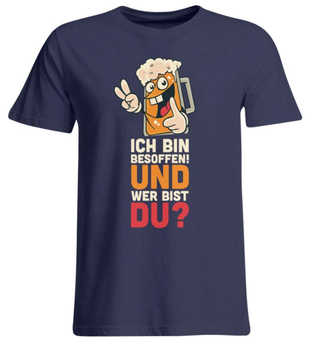 Ich bin Besoffen! Wer bist Du? - WOS  - Übergrößenshirt