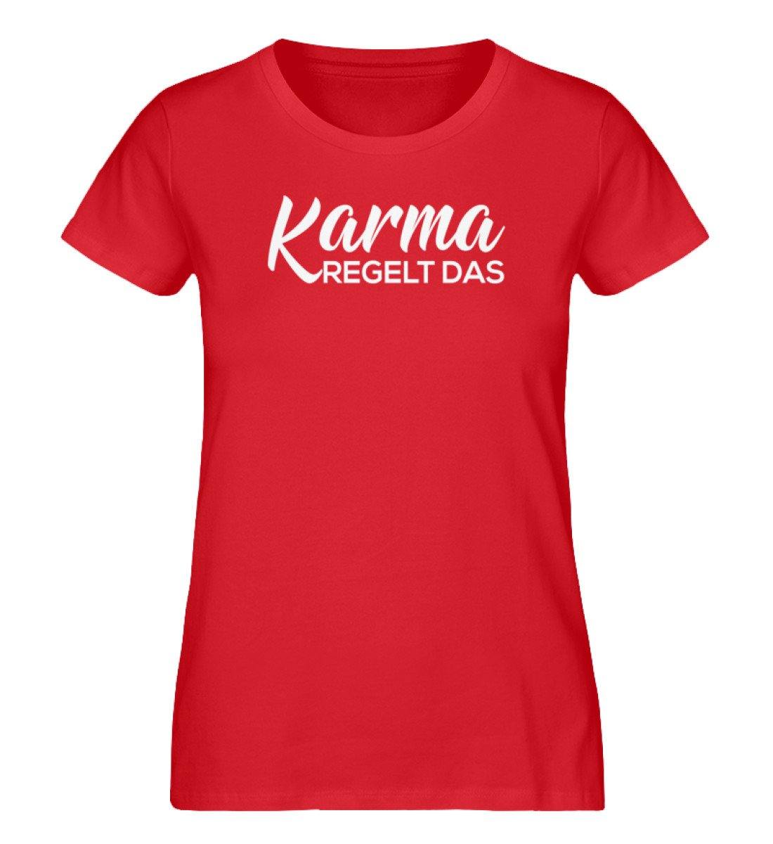 Karma Regelt Das - Damen Premium Organic Shirt