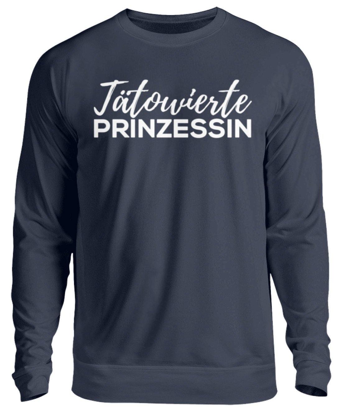 Auch eine Prinzessin haut dir eine rein. - Words on Shirt  - Unisex Pullover