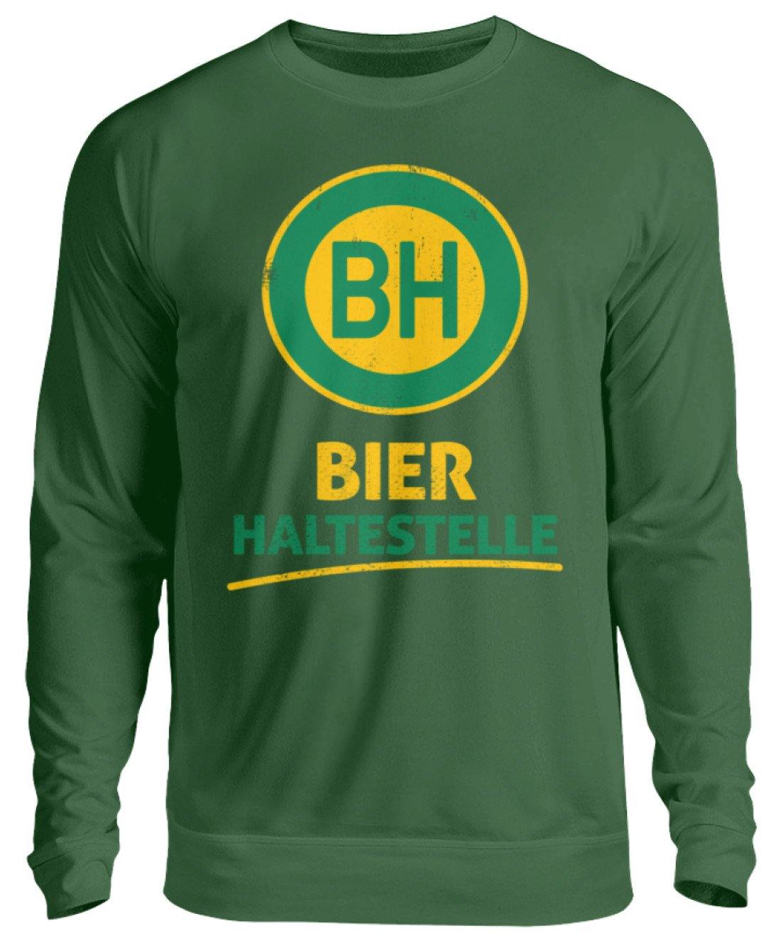 BH Bier Haltestelle - Words on Shirts  - Unisex Pullover