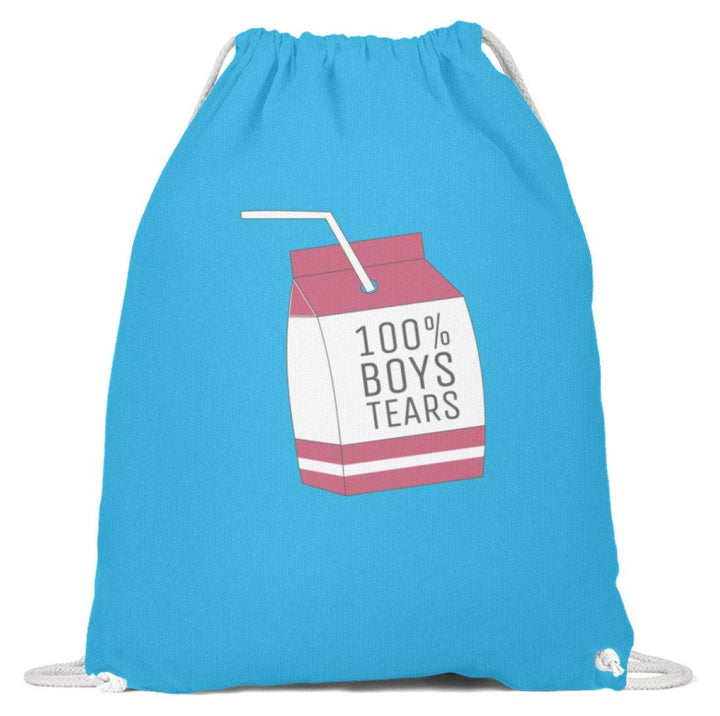 100% Boys Tears  - Baumwoll Gymsac - Words on Shirts