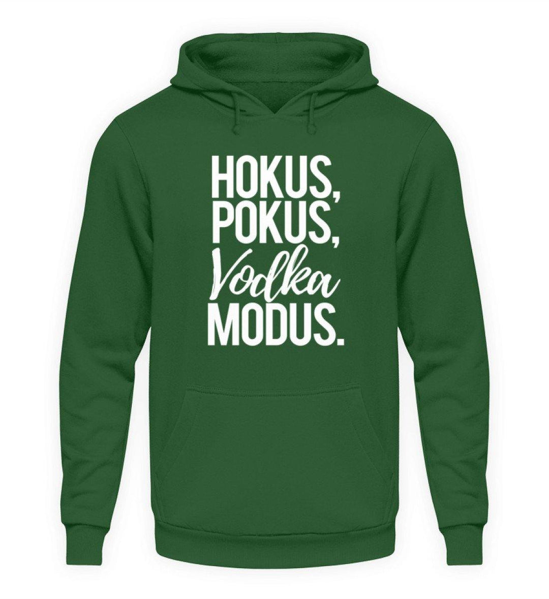 Hokus, Pokus, Vodka Modus  - Unisex Kapuzenpullover Hoodie - Words on Shirts