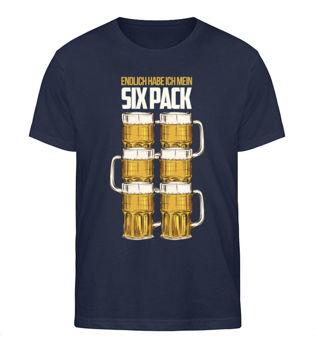 Endlich habe ich mein Six Pack  - Herren Organic Shirt