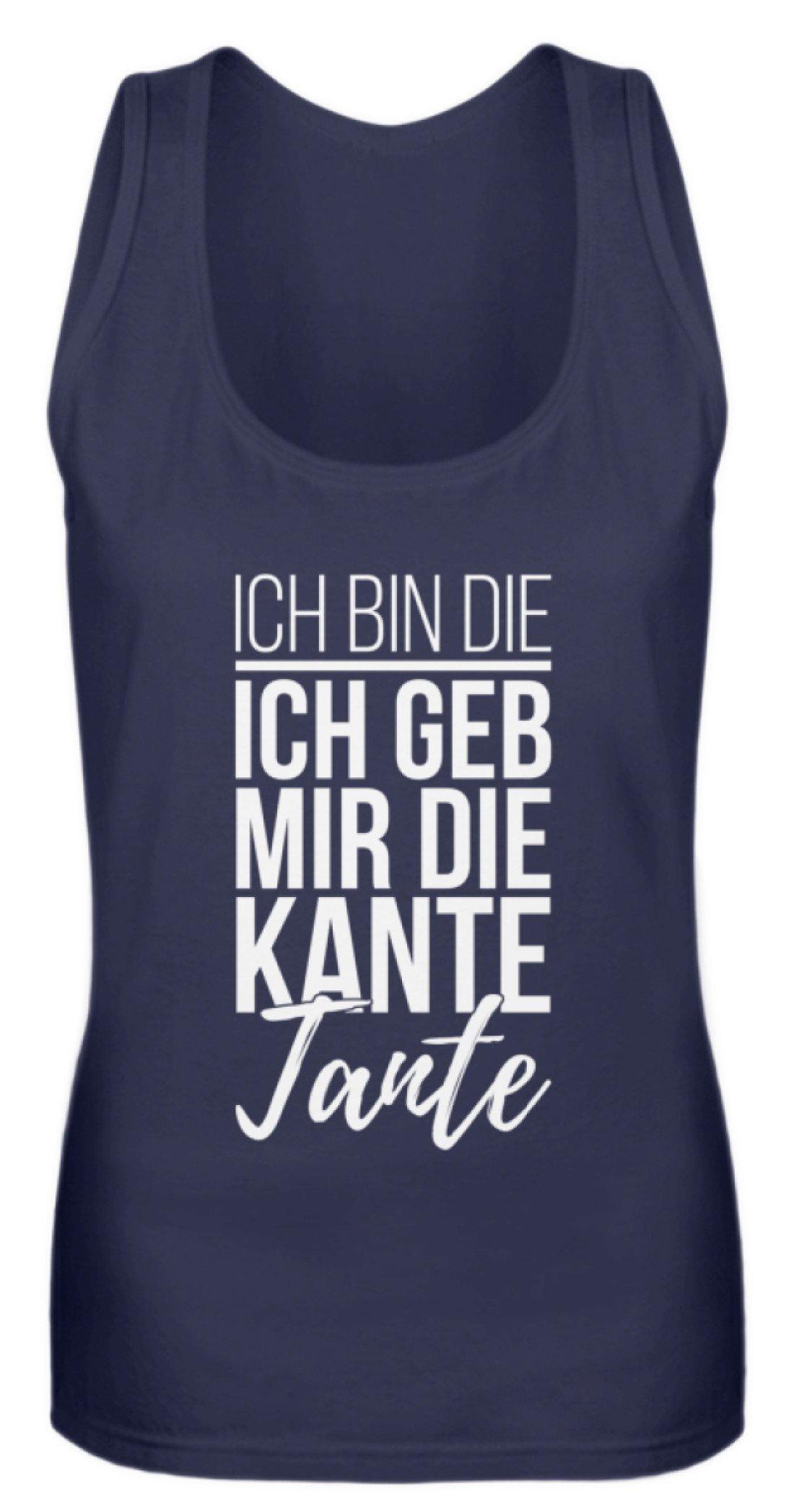 Kante Tante - Words on Shirts  - Frauen Tanktop