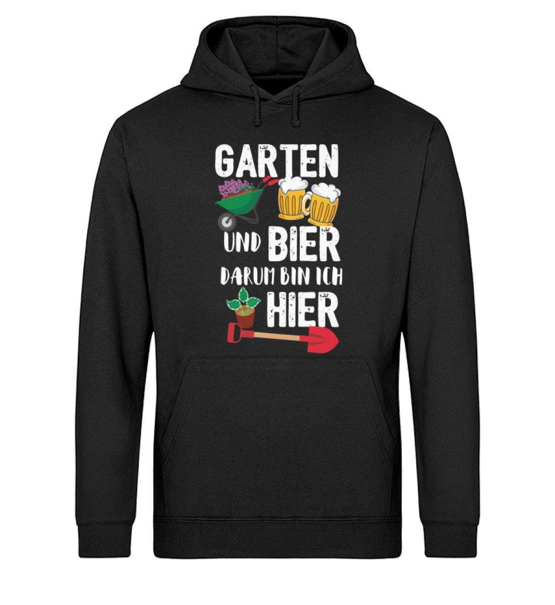 Garten und Bier, Darum bin ich Herren Organic Shirt ST/ST
