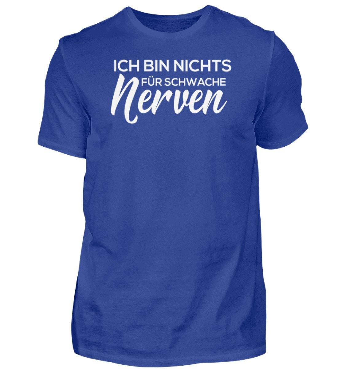Schwache Nerve -  Words on Shirts - PR  - Herren Premiumshirt