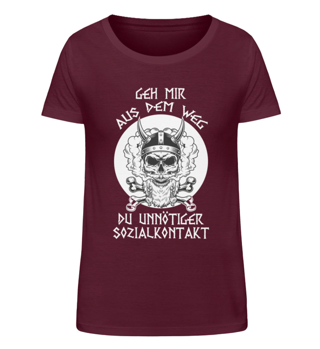 Aus dem Weg - Unnötiger Sozialkontakt  - Damen Organic Shirt