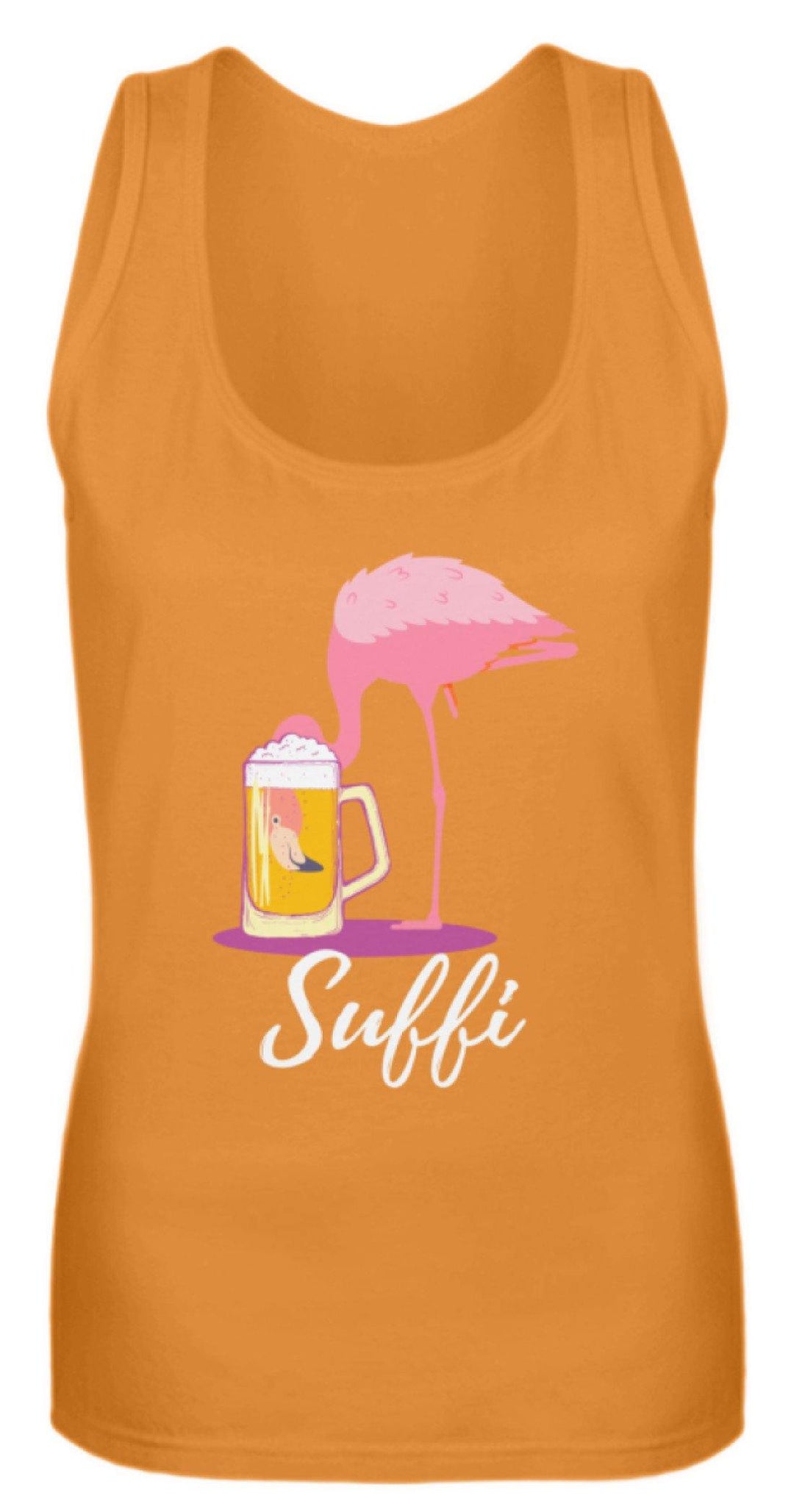 Flamingo Suffi - Words on Shirt  - Frauen Tanktop - Words on Shirts Sag es mit dem Mittelfinger Shirts Hoodies Sweatshirt Taschen Gymsack Spruch Sprüche Statement