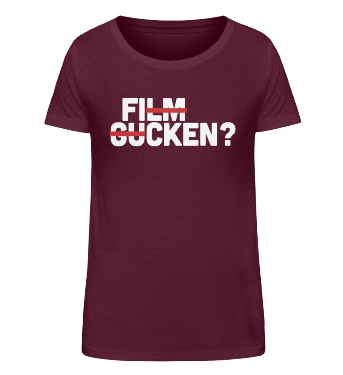 Film Gucken - Fi cken  - Damen Organic Shirt