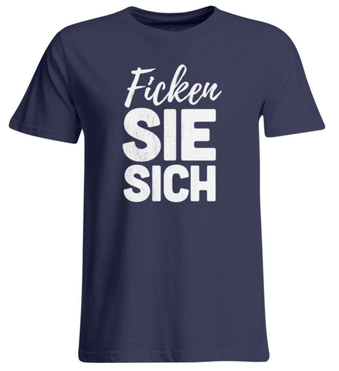 F*cken Sie sich - Words on Shirt  - Übergrößenshirt