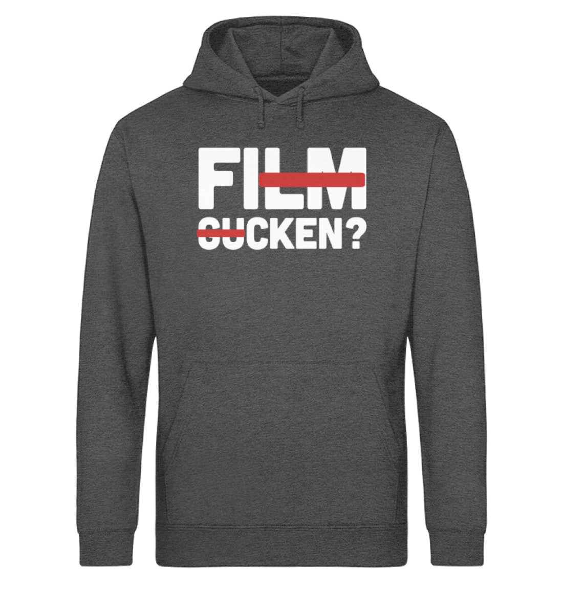 Film Gucken - Fi cken  - Unisex Organic Hoodie