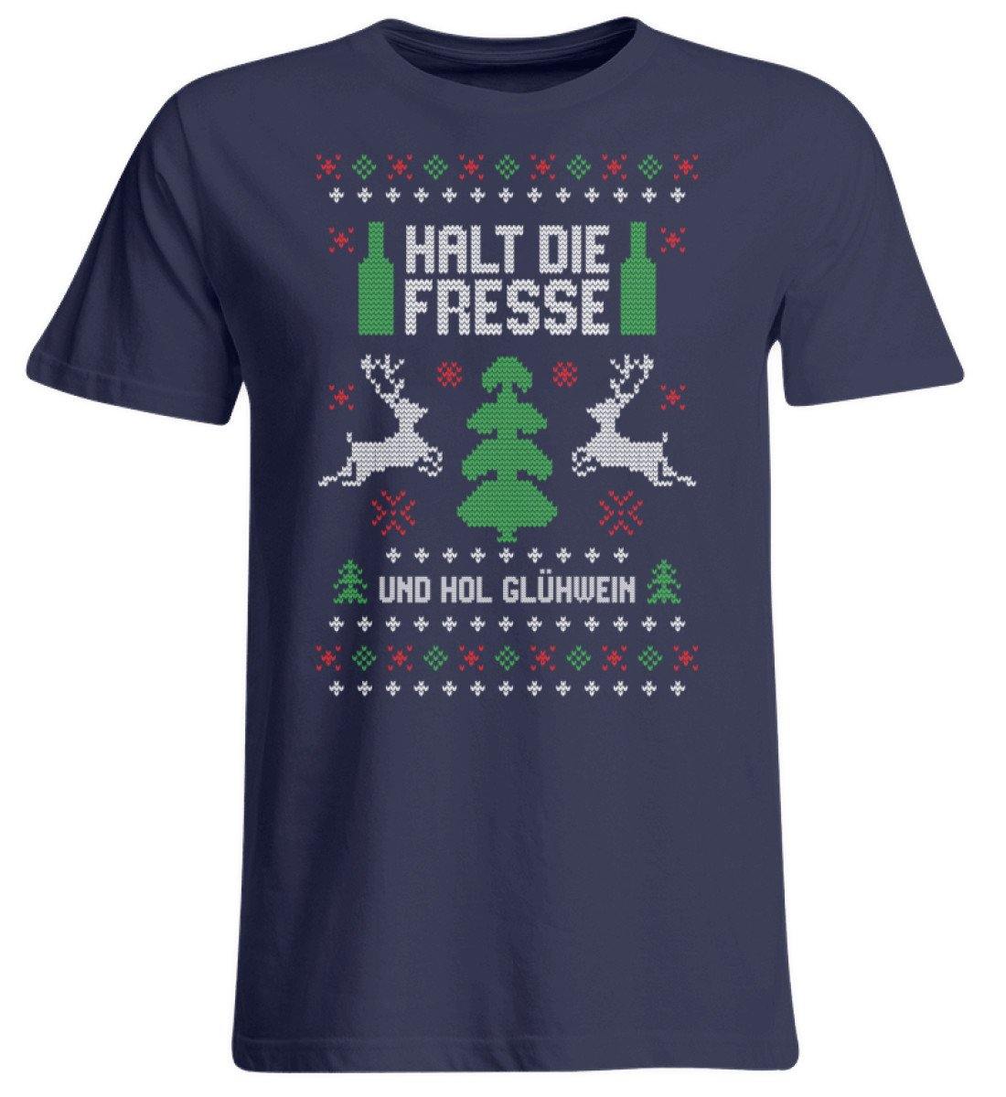 Halt die Fresse - und hol Glühwein  - Übergrößenshirt