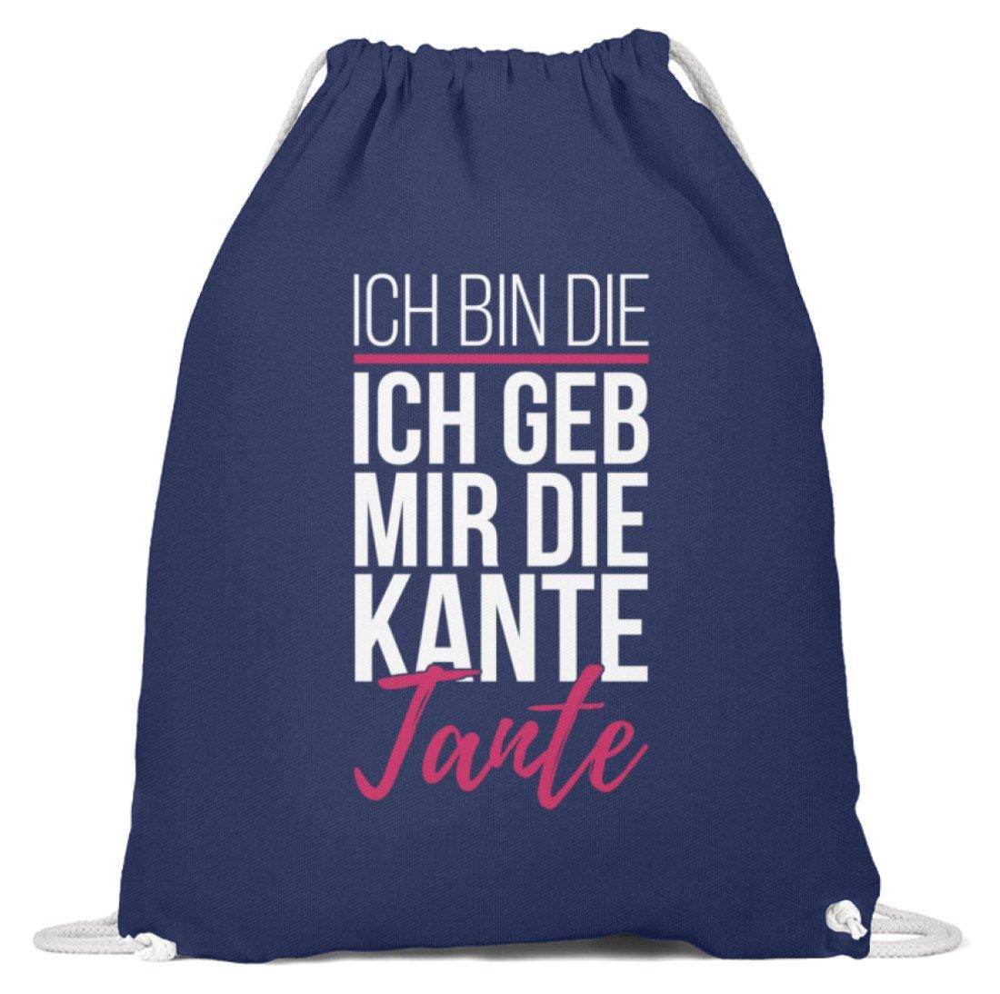 Kante Tante - Words on Shirts  - Baumwoll Gymsac