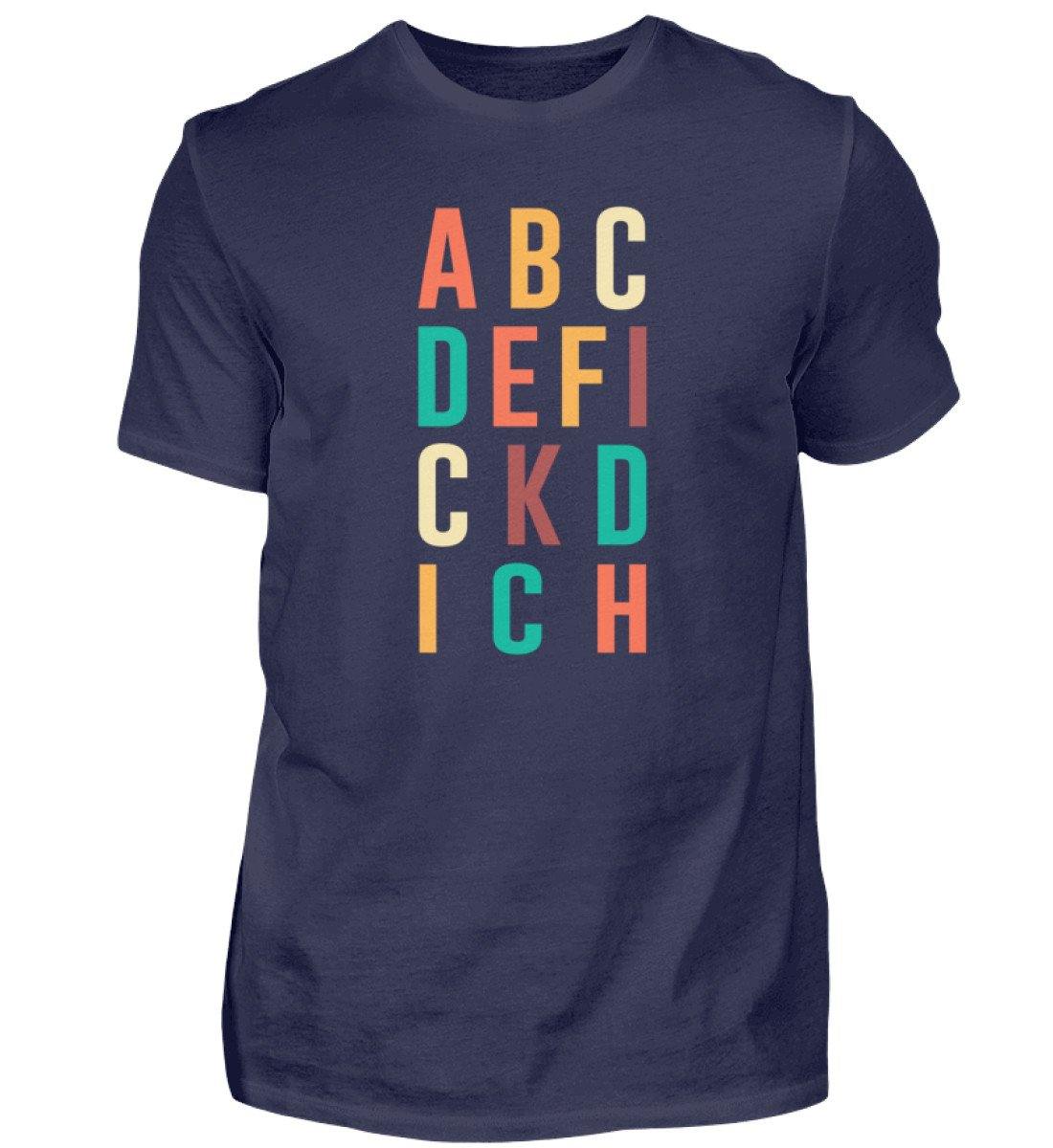 ABCDEFICKDICH - Words on Shirts  - Herren Shirt