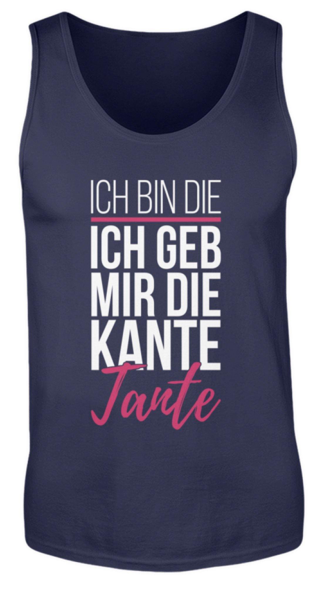 Kante Tante - Words on Shirts  - Herren Tanktop