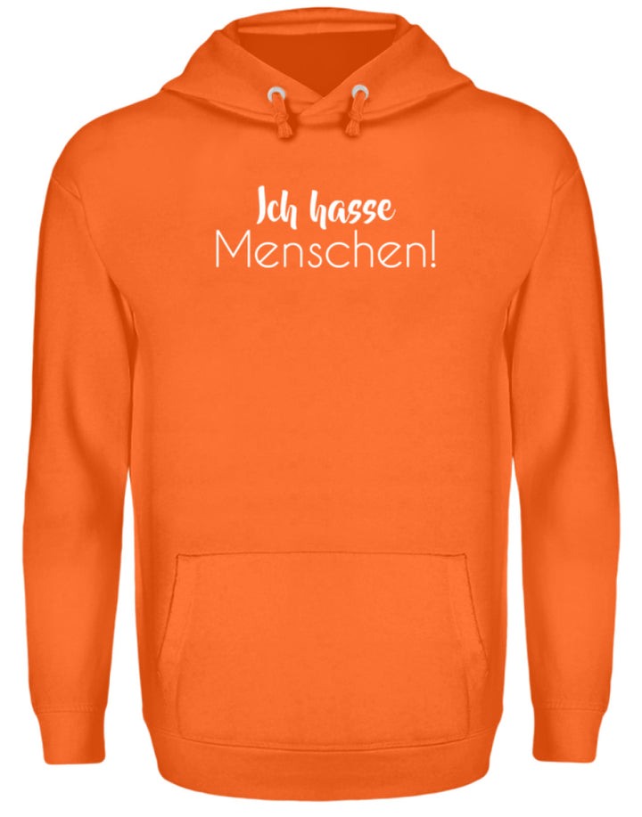 Ich hasse Menschen - Girls only  - Unisex Kapuzenpullover Hoodie - Words on Shirts