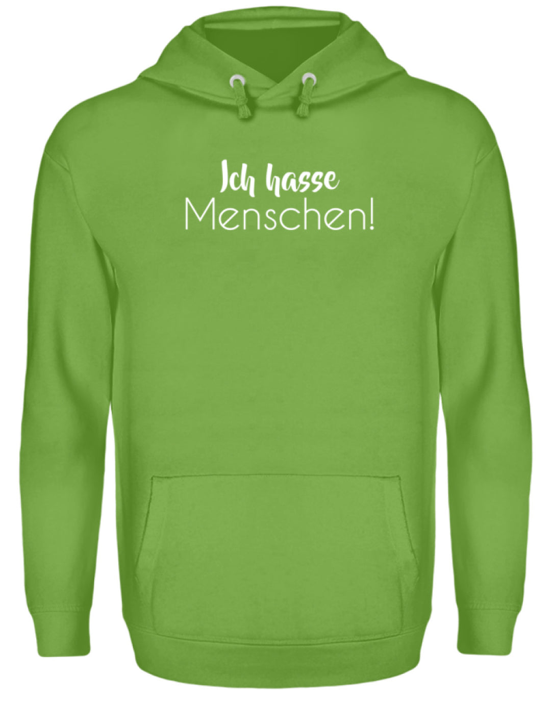 Ich hasse Menschen - Girls only  - Unisex Kapuzenpullover Hoodie - Words on Shirts
