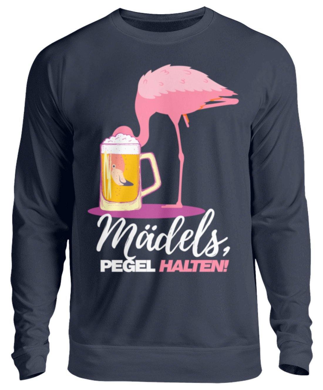Mädels, Pegel halte - Flamingo  - Unisex Pullover