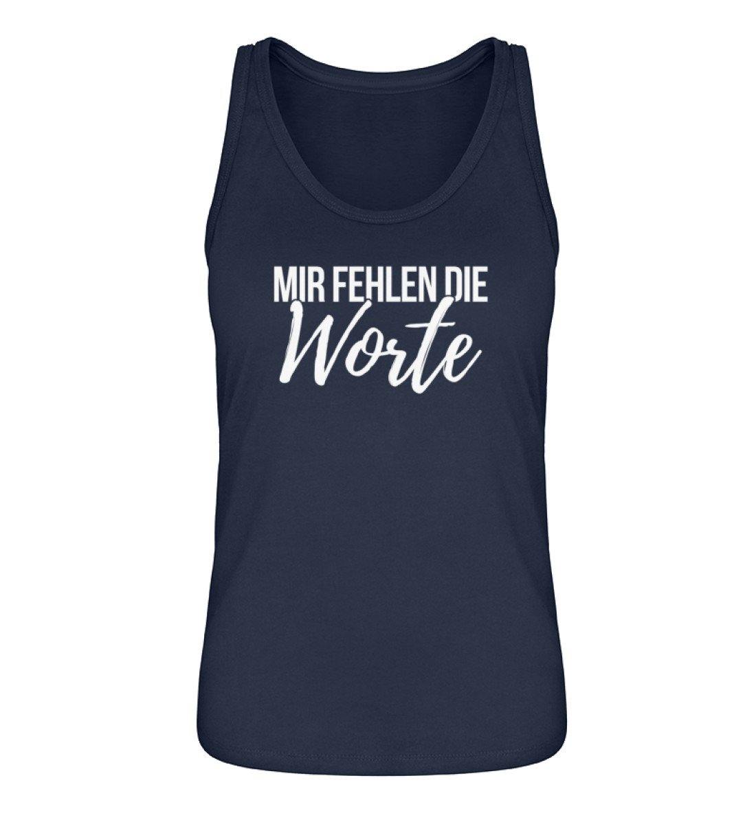 Mir fehlen die Worte - Words on Shirts  - Damen Premium Organic Tanktop ST/ST