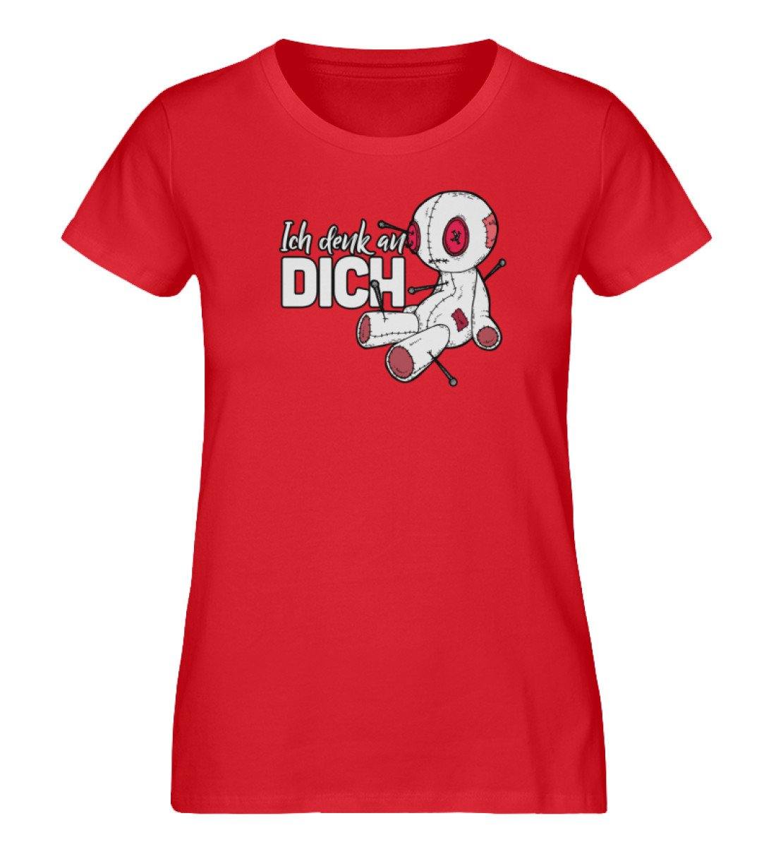 Ich Denk An Dich - Voodoo Puppe  - Damen Premium Organic Shirt