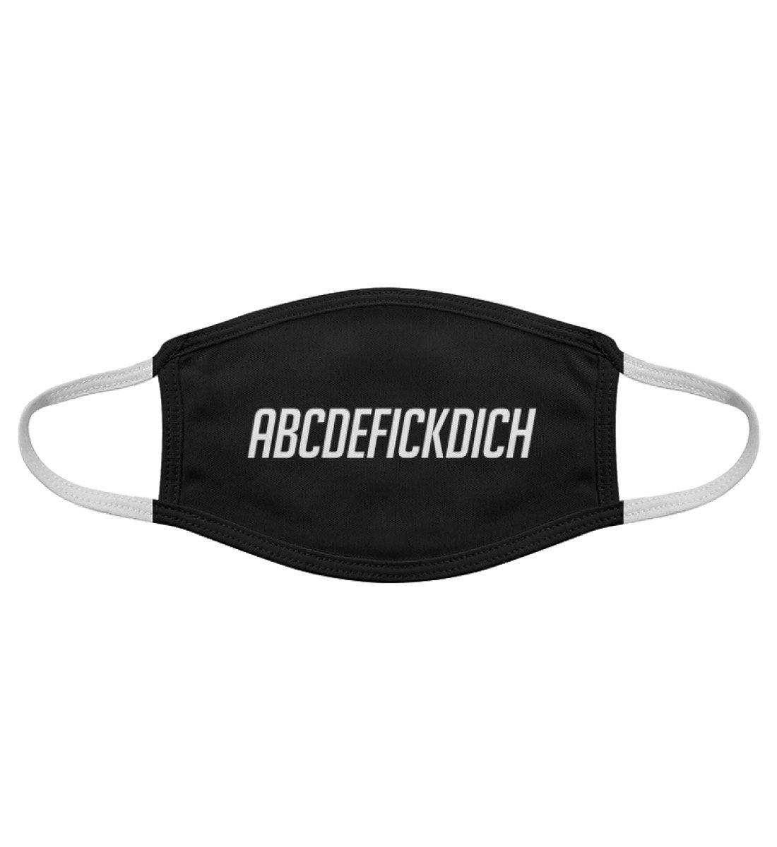 ABCDEFICKDICH - Maske  - Gesichtsmaske