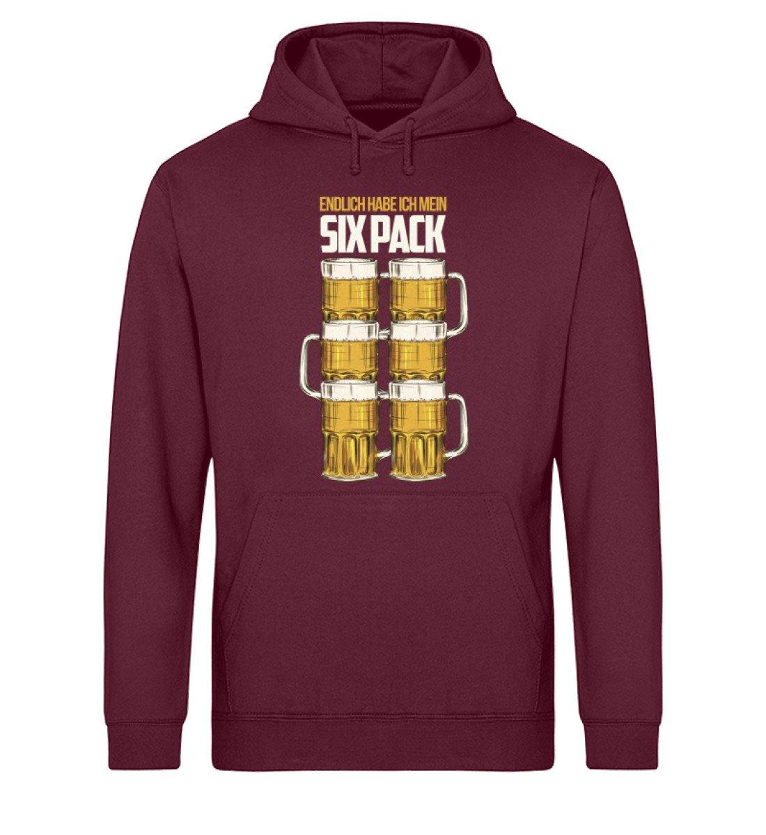 Endlich habe ich mein Six Pack  - Unisex Organic Hoodie