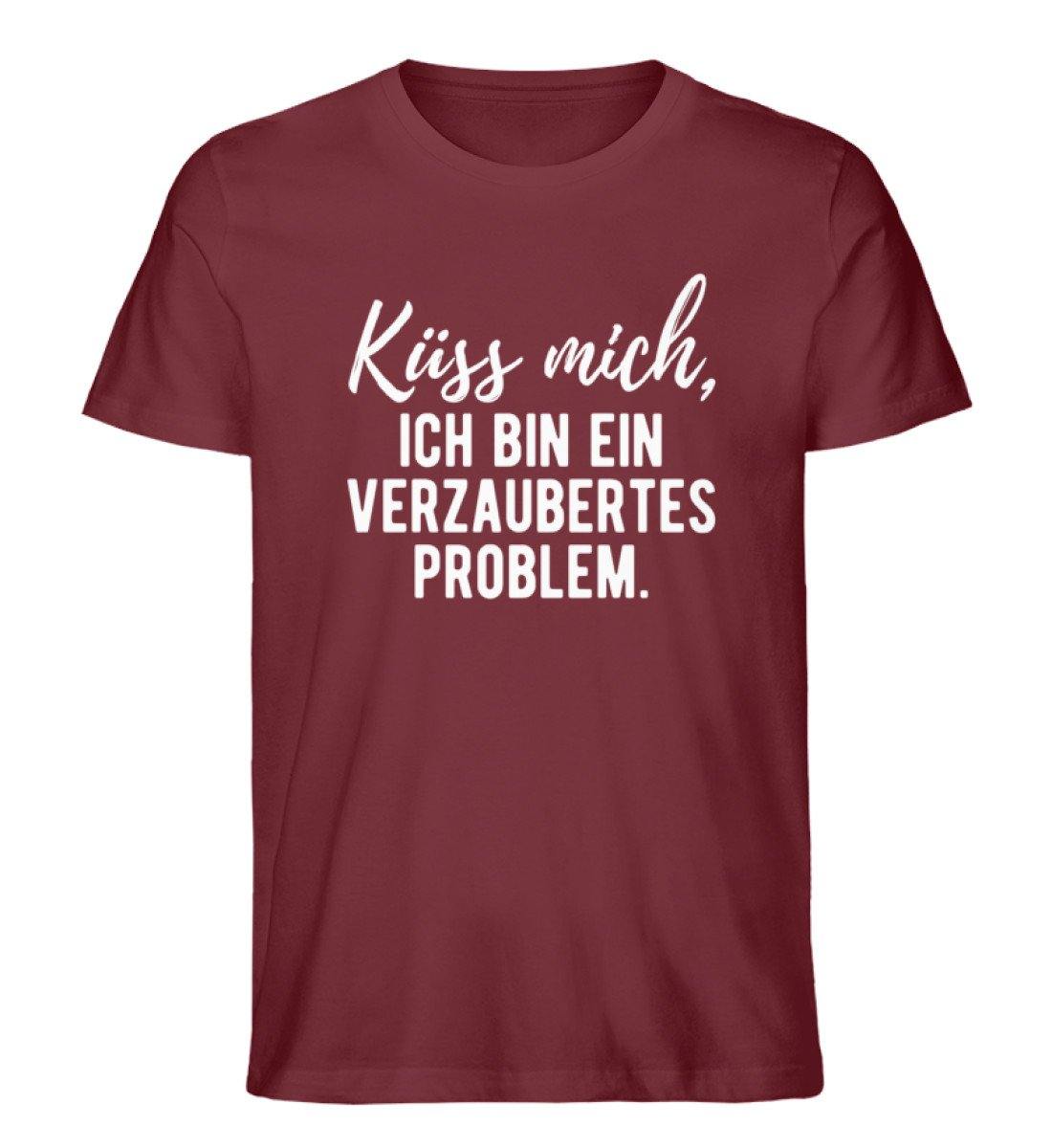 Küss mich - verzaubertes Problem  - Herren Premium Organic Shirt