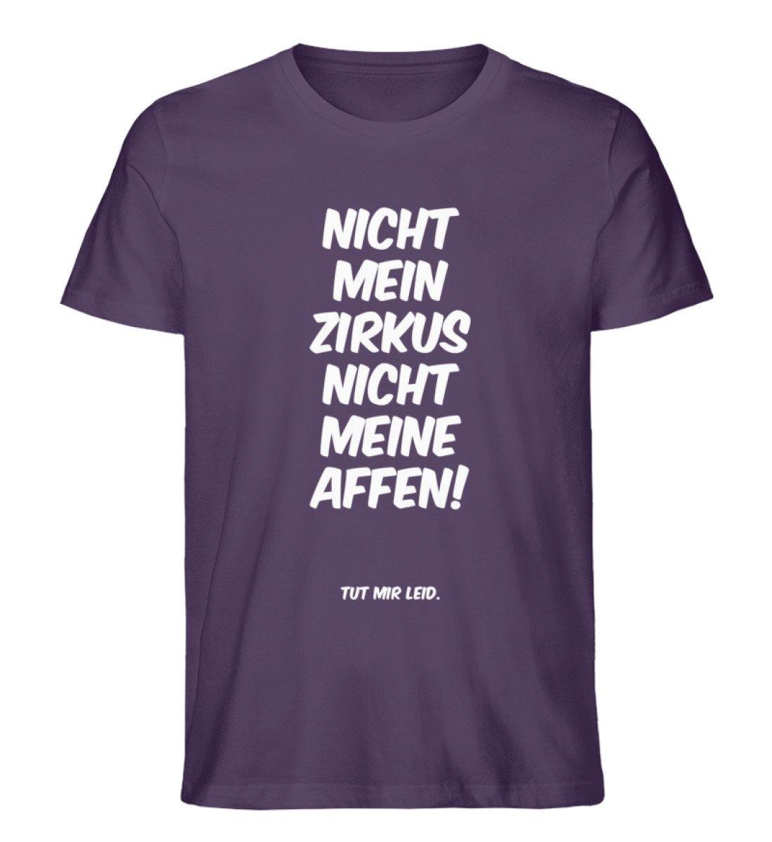 Mein Zirkus Affen, nicht meine Affen. - Words on Shirts - PR  - Herren Premium Organic Shirt