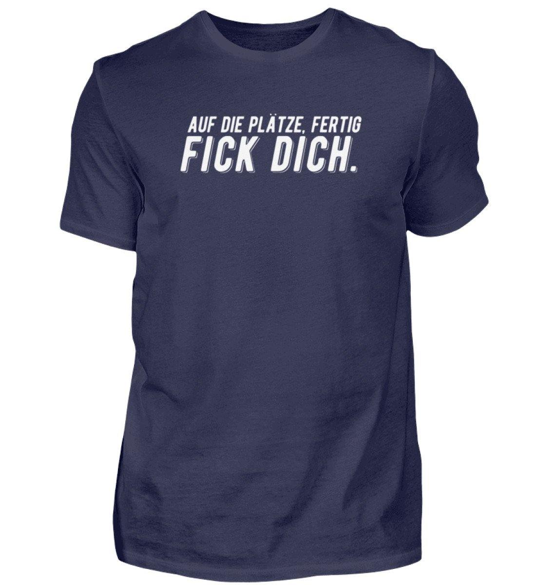 Auf die Plätze, fertig, F*ck dich  - Herren Shirt