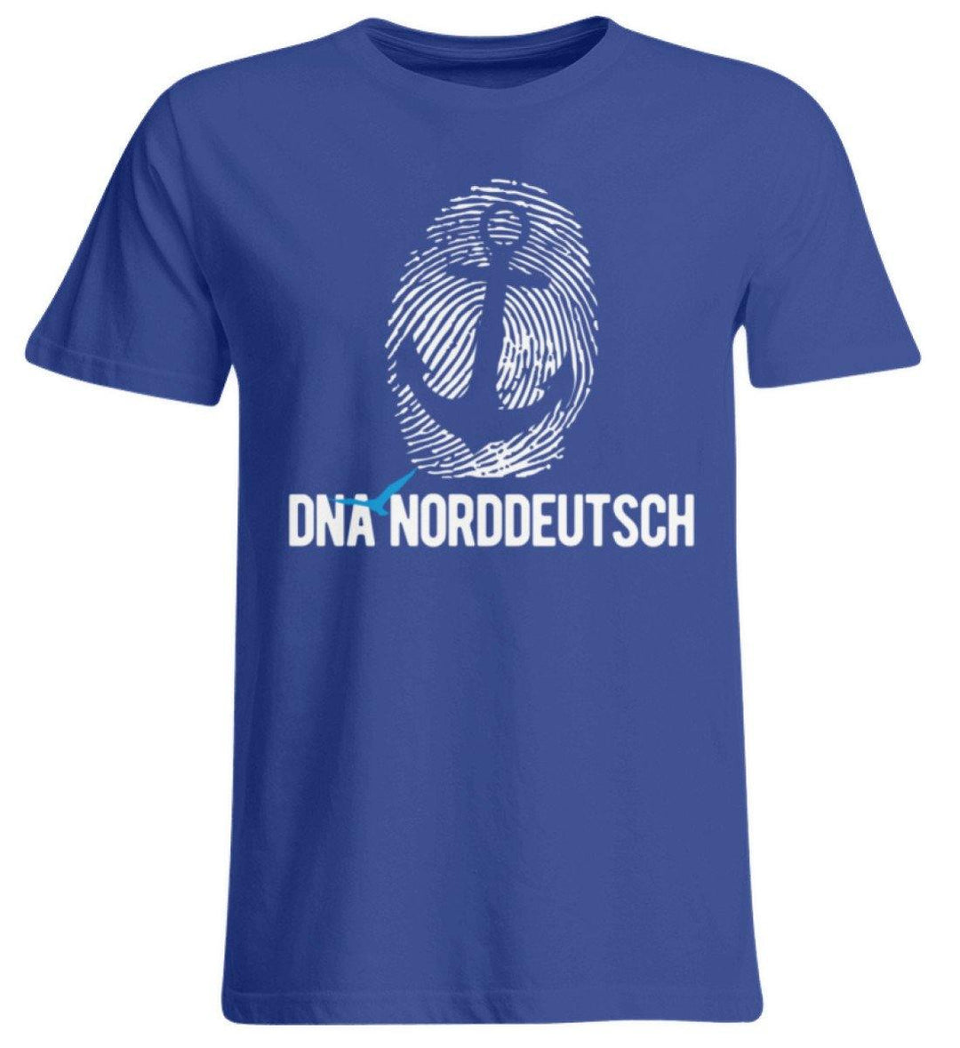 DNA Norddeutsch  - Übergrößenshirt - Words on Shirts Sag es mit dem Mittelfinger Shirts Hoodies Sweatshirt Taschen Gymsack Spruch Sprüche Statement