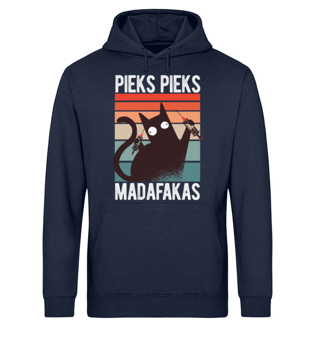Pieks Pieks Madafakas  - Unisex Organic Hoodie