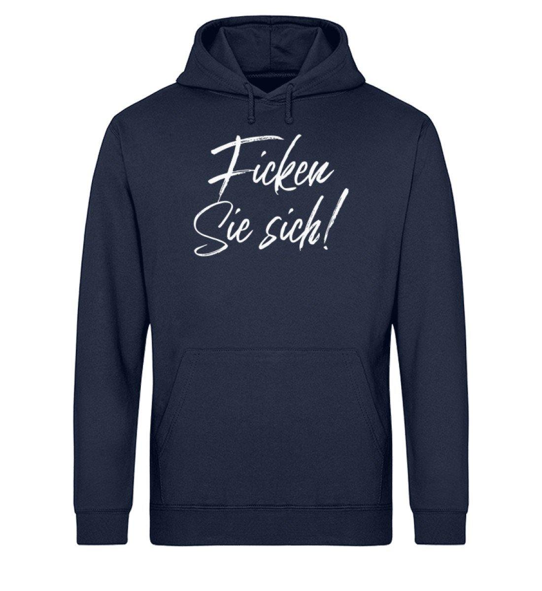 F!cken Sie sich 2021 - Words on Shirts  - Unisex Organic Hoodie