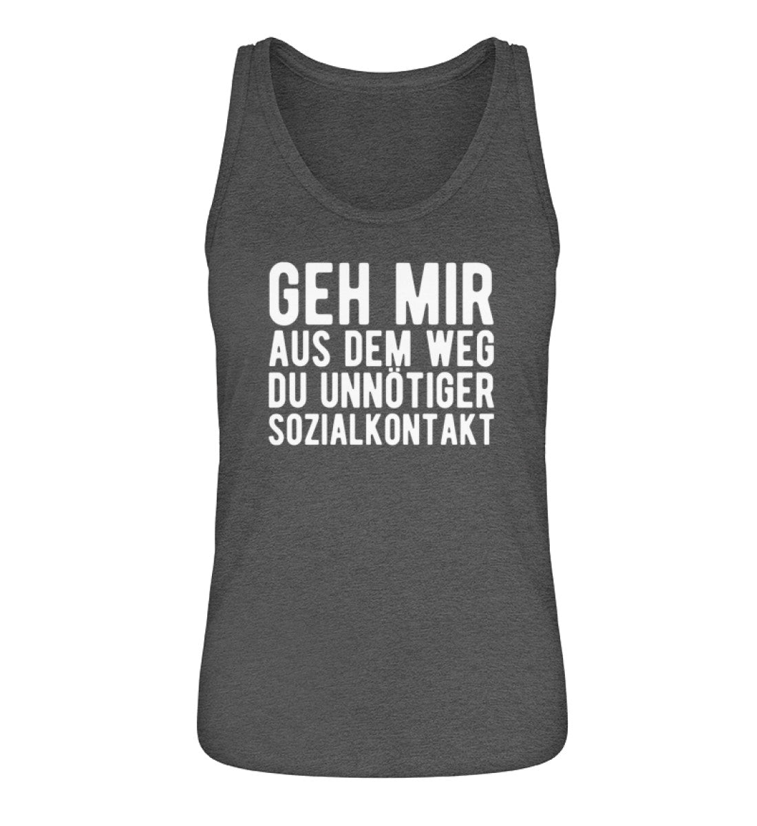 Aus dem Weg du unnötiger Sozialkontakt  - Damen Premium Organic Tanktop ST/ST