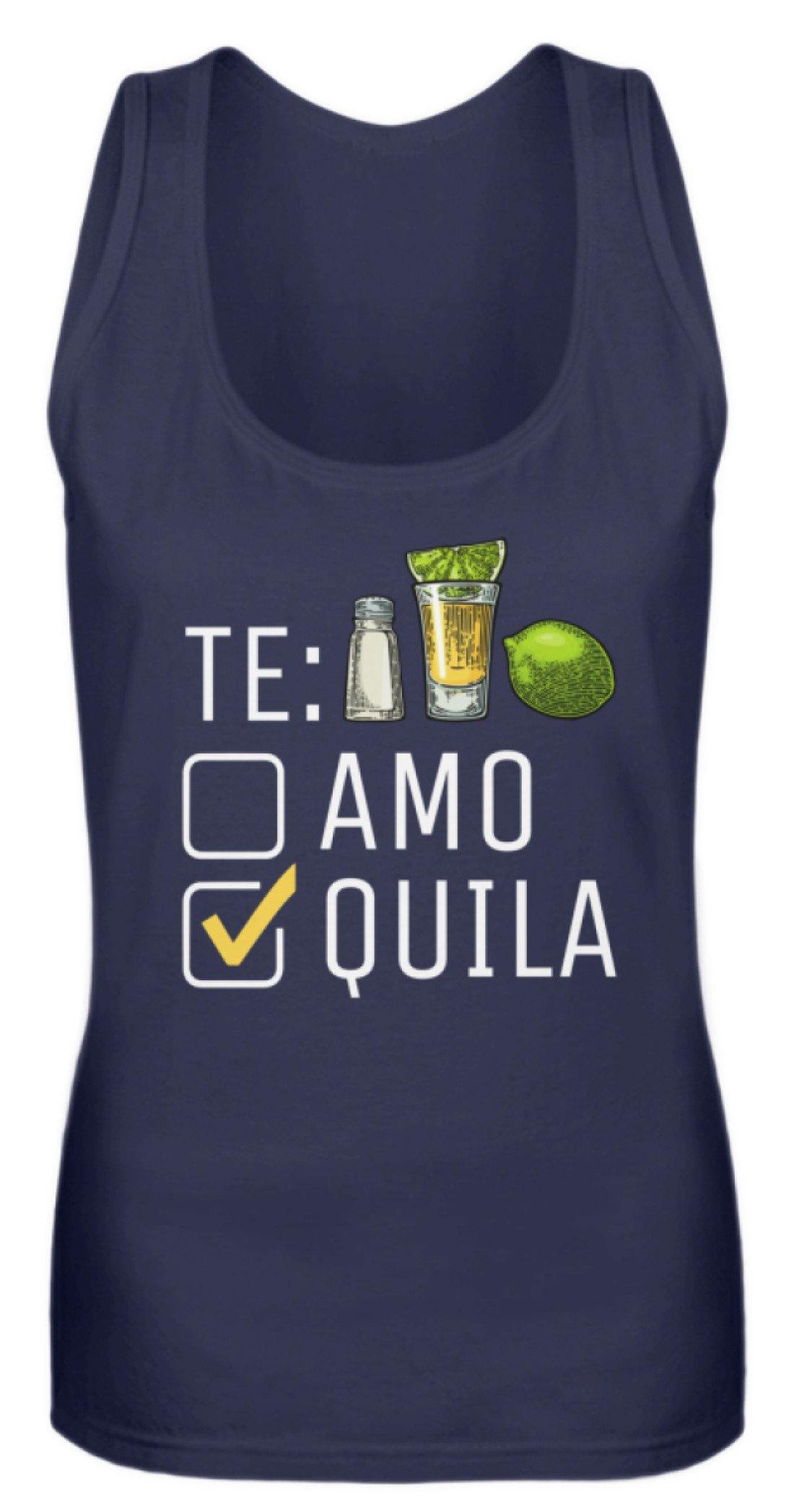 Tequila Te:amo Te:qulia   - Frauen Tanktop