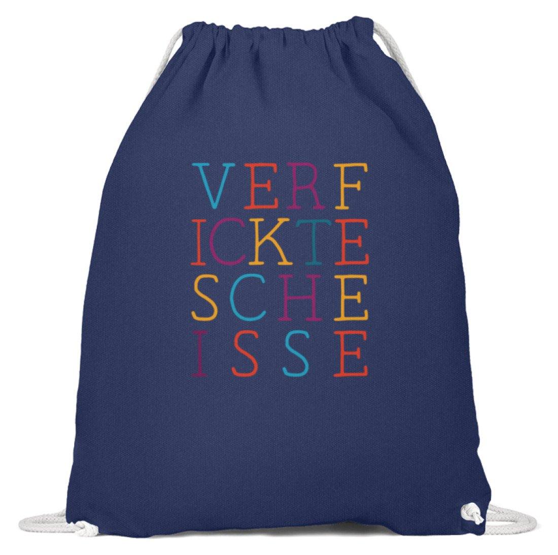 Verf ickte sche isse - Words on Shirts  - Baumwoll Gymsac