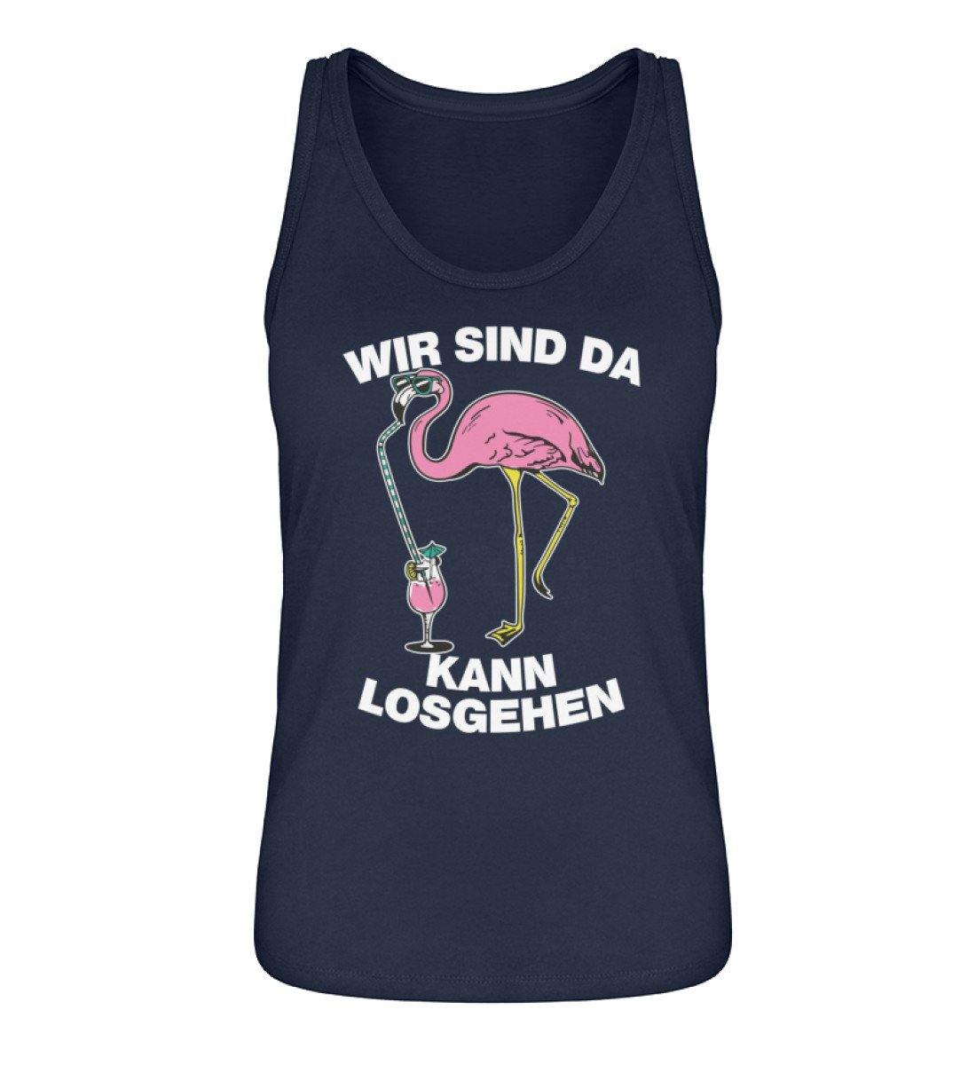 Wir sind da, kann losgehen - Flamingo  - Damen Premium Organic Tanktop ST/ST