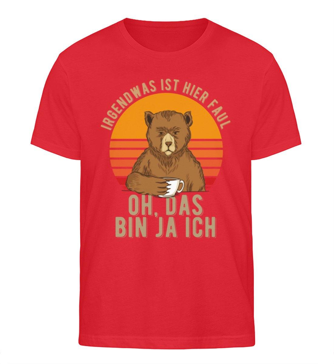 Irgendwas ist hier faul. Das bin ja ich.  - Herren Organic Shirt