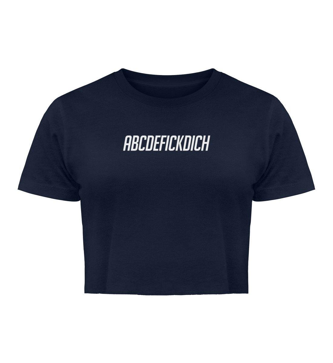 ABCDEFICKDICH - Crop  - Damen Organic Crop Top