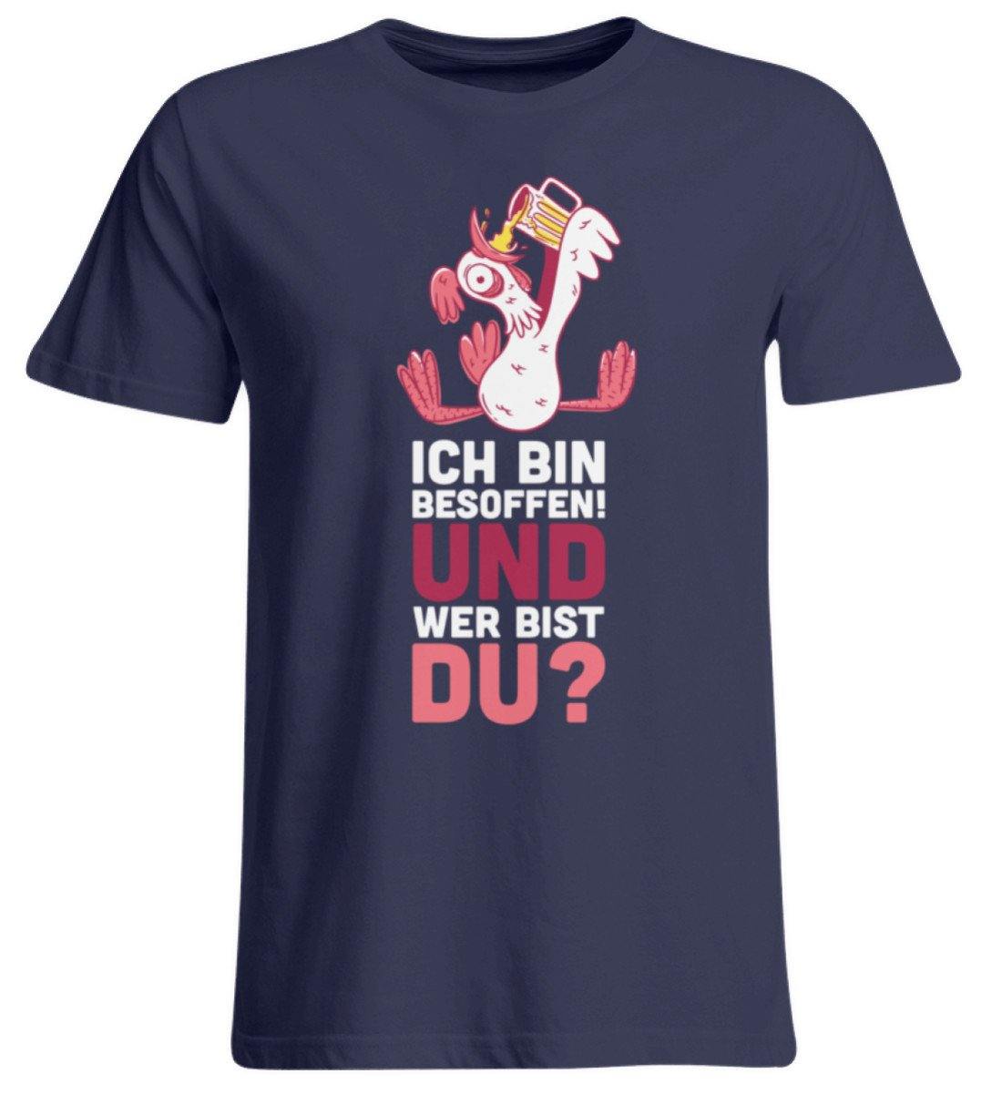 Ich bin Besoffen! Wer bist Du? - WOS  - Übergrößenshirt
