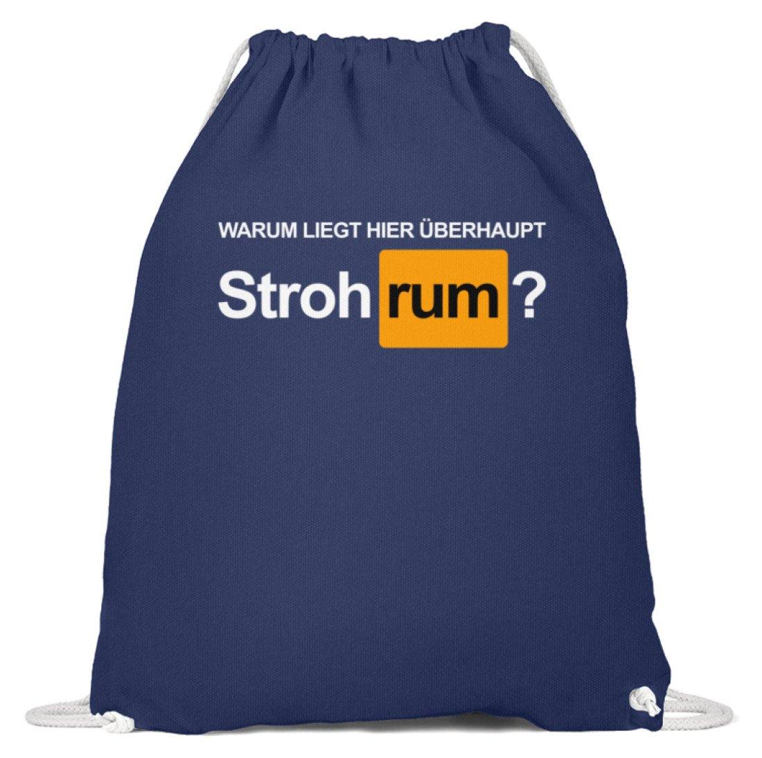 Stroh rum - Words on Shirts  - Baumwoll Gymsac