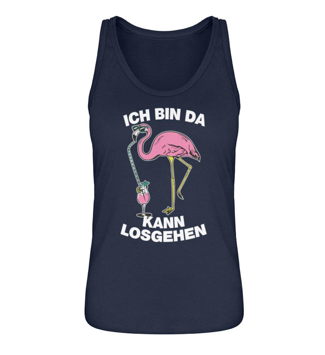 Ich bin da, kann losgehen - Flamingo  - Damen Premium Organic Tanktop ST/ST