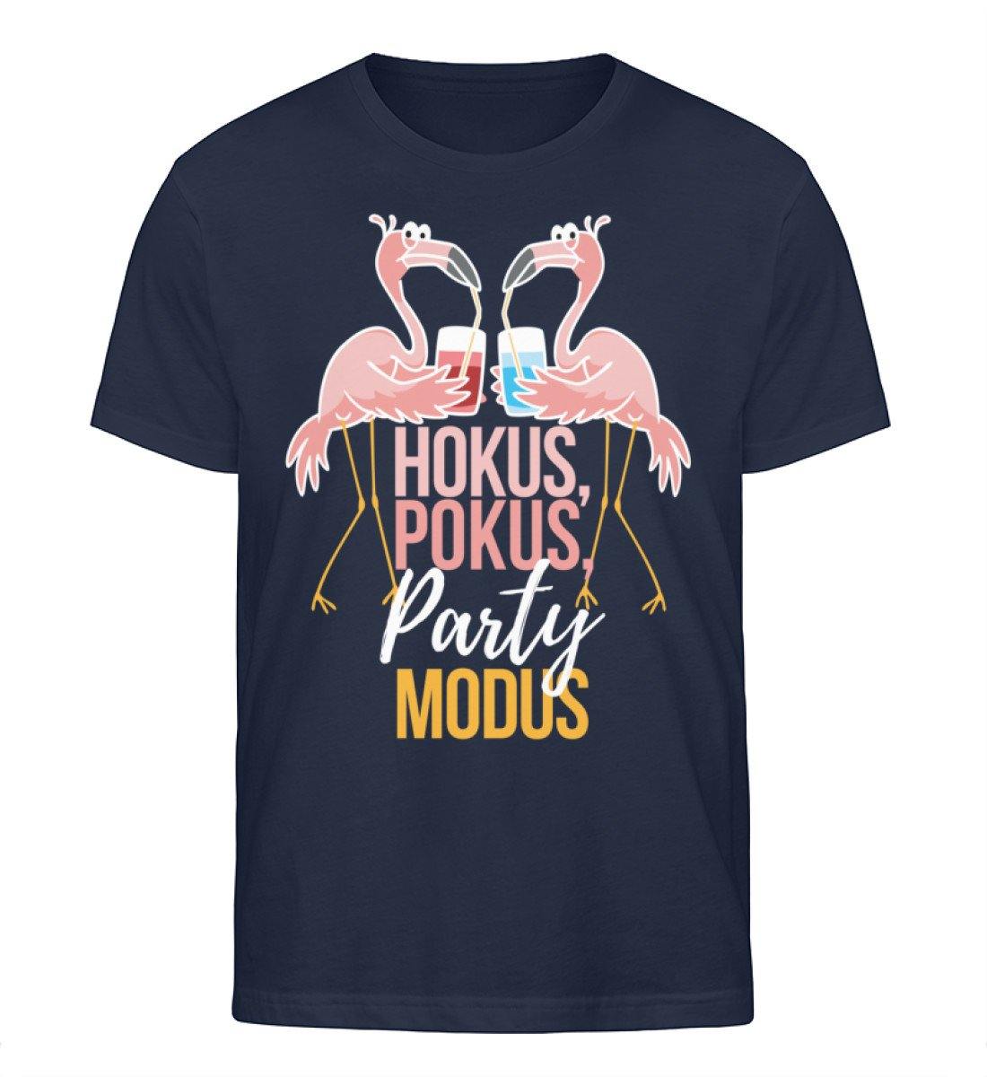 Flamingo - Hokus, Pokus, Party Modus  - Herren Organic Shirt