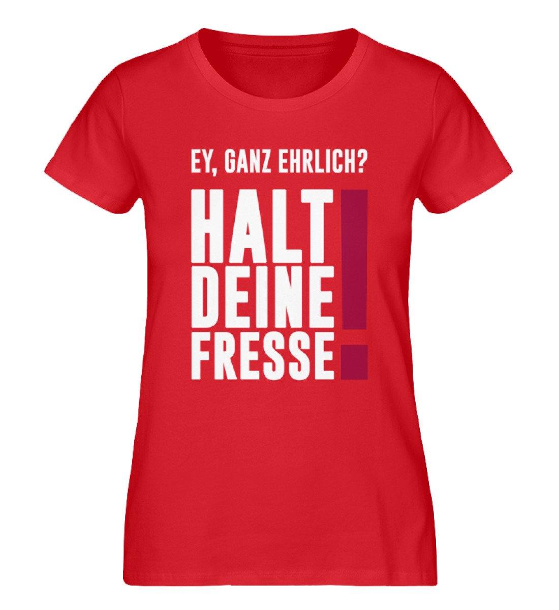 Ey ganz ehrlich? Halt die Fresse! 2020  - Damen Premium Organic Shirt