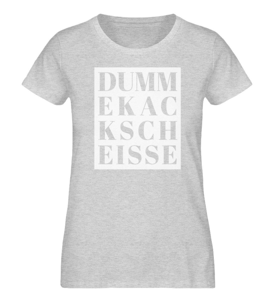 DUMM EKAC KSCH EISSE  - Damen Organic Melange Shirt
