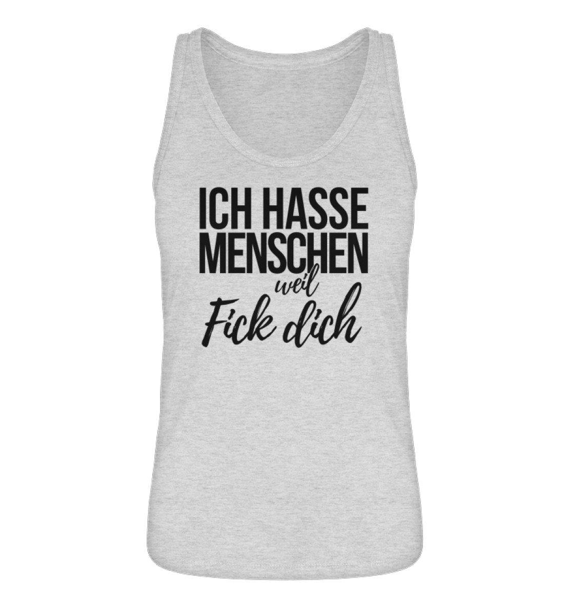 Ich hasse Menschen weil Fick Dich  - Damen Premium Organic Tanktop ST/ST